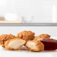 Premium Nuggets (4Ea.) · 100% white meat chicken in a crispy seasoned breading.