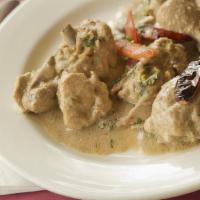 Mughlai Chicken  · chicken curry is nicely cooked in a thick gravy of well-blended ingredients like onion, ging...