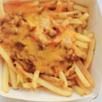 Chili Cheese Fries · Our special Chili Cheese Fries are so satisfying.