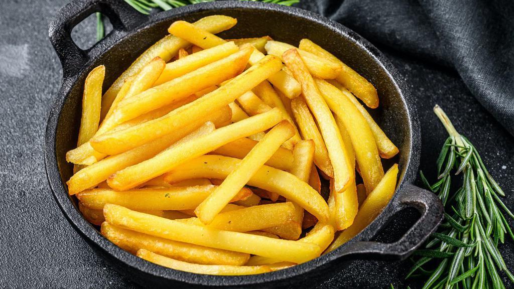 House-Cut Fries · Our perfectly cut house fries come with aioli.