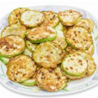 Zucchini Chips · Unique zucchini chips with creamy ranch dip.
