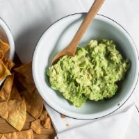 Guacamole (Made To Order) · Fresh mashed to order, avocado with onion and cilantro