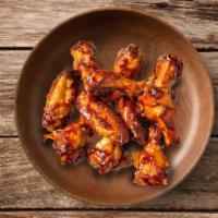 Hot Wings · Wings tossed in our classic hot sauce that bring back memories.
