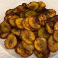 Fried Ripe Plantains · Gluten free. 8 oz of ripe plantains sliced and fried.