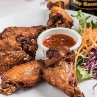 Thai Chicken Wing · 6 chicken wings with our Thai chili sauce