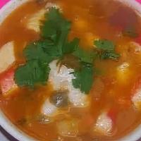 Caldo De Mariscos / Seafood Soup · 