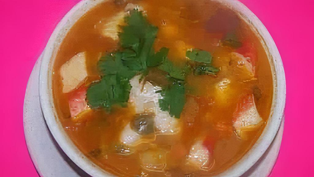 Caldo De Mariscos / Seafood Soup · 