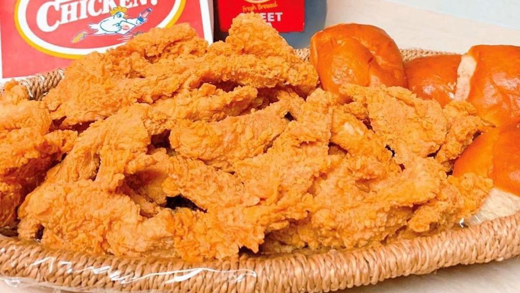 20 Pieces Mixed (Super Family Chicken) · 4 family sides, 10 rolls, 1 gallon tea