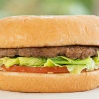 Hamburger · 100% All-Natural Black Angus Beef Patty, American Cheese, Lettuce, Tomato, Special Sauce