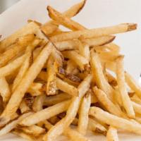 French Fries · Hand-cut Idaho Potatoes Cook in 100% Canola Oil