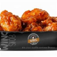 6Pc Boneless · Fresh, never frozen, boneless wings lightly dusted with our signature breading.