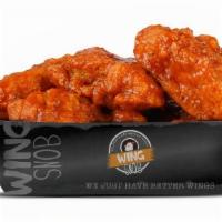 40Pc Boneless · Fresh, never frozen, boneless wings lightly dusted with our signature breading.