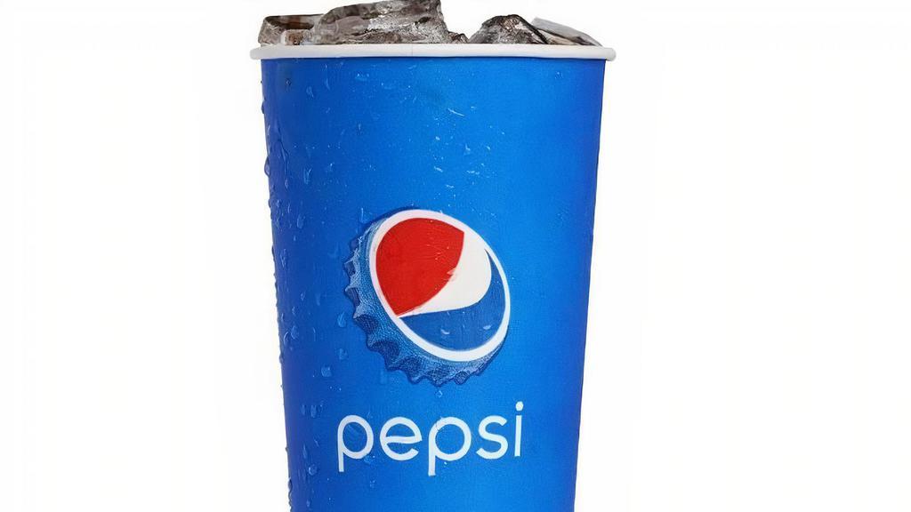 22Oz Pepsi Fountain · 22oz Pepsi Fountain Drink. Choose from Pepsi, Diet Pepsi, Sierra Mist or Mountain Dew.