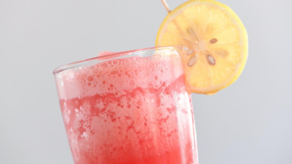 Raspberry Lemonade · Freshly squeezed lemonade with a splash of raspberry