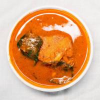 Fish Curry (6) · Six pieces.
