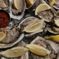 Oysters · Raw or Charbroiled.