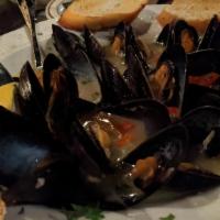Sautéed Mussels In Broth	 · Add Chorizo for an additional charge.
