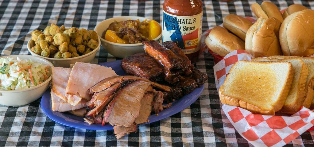 Trail Boss Family Pack · Feeds 10-12. Includes 3 lbs of meat, BBQ sauce, 4 pints of sides & 12 buns or Texas toast.. (After 3 or more trails, 1 hour and half of anticipation to prepare)