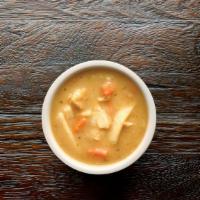 Cup Chicken Noodle Soup  · Taste our ever-popular combination of tender chicken, egg style pasta noodles and fresh vegg...