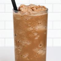 Protein Velvet Ice (Large 20 Oz.) · Frosty cold and incredibly smooth. Cold drip espresso, skim milk, velvet powder, and ice ble...