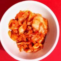 Kimchi · Classic Korean kimchi, made from fermented napa cabbage. Spicy, tangy and an essential with ...