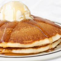Side Of Buttermilk Pancakes · two fluffy buttermilk pancakes