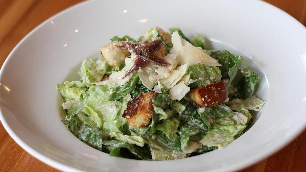 Caesar Salad · Romaine Lettuce tossed with Croutons, Parmesan Cheese and Caesar Dressing