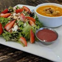 Soup & Salad Combo · Make it a combo! Choice of a Soup and Salad!