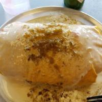 Breakfast Burrito Large · choose your tortilla flavor then your ingredients to mix with eggs