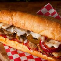 Spicy Meatball · It's Dicey to Go Spicy! Our Spicy Meatball Hoagie is served with 100% Whole Milk Mozzarella ...