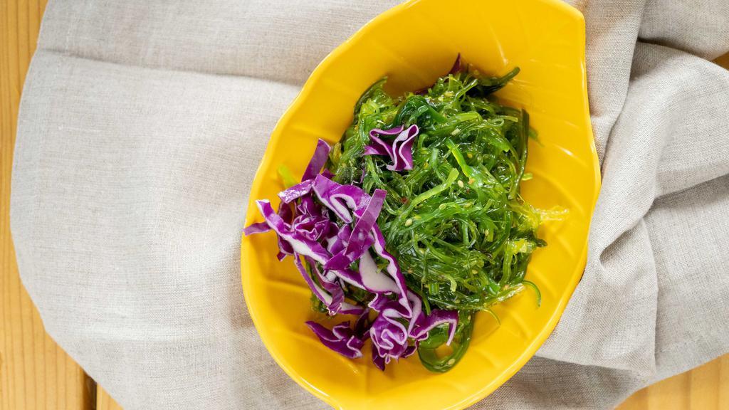 Seaweed Salad · Seaweed has amazing properties Fat-free, low calorie and are one of the richest sources of minerals in the vegetable kingdom.