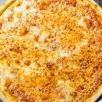 Cheeser Pizza · Gouda cheese, mozzarella cheese, feta cheese, and ricotta cheese baked in a stone oven