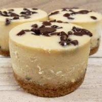 Chocolate Chip Cookie Dough · Our popular chocolate chip cookie dough cheesecake, finished with a GF cookie crust. Taste l...