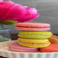  Macarons 6 Count · Assorted Flavors: Strawberry Jam, Coconut, Mango, Pistachio, Orange and Hazelnut. Comes in a...