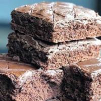 Brownie · Fudge brownie moist and delicious.
