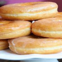 Glazed Donuts  Half Dozen · Six delicious donuts baked fresh to order.