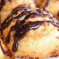 Coconut Macaroon · Chocolate drizzle or plain. Please indicate which one you would like.