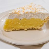 Slice Of Pie · Chocolate or coconut cream, pie lemon meringue.