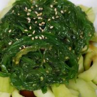 Seaweed Salad · Seaweed, cucumber & sweet ginger dressing.