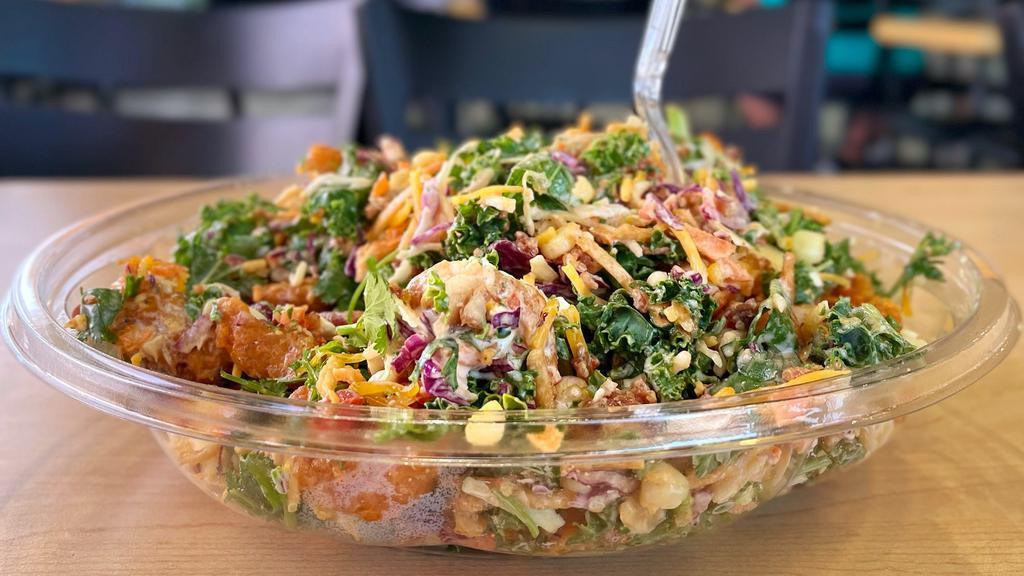 Create Your Own Large Salad · Protein not included.