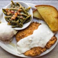 Chicken Fried Steak · The culinary staple of the Lone Star State. Tender steak seasoned and fried in our signature...