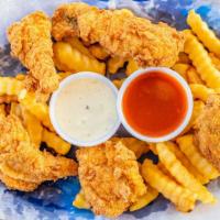 5Pc Catfish Combo · Includes Fries and Drink