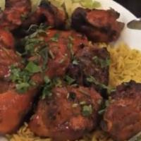 Chicken Kabob - Mediterranean · Boneless chicken breast slowly cooked on the grill with traditional herbs and spices. Served...