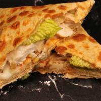 Buffalo Chicken Panini · Grilled Chicken, Cheddar Jack Cheese, Romaine Lettuce, Dressing, Buffalo Wing Sauce