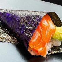 Salmon Roll · Consuming raw or undercooked meats, poultry, seafood, shellfish, or eggs may increase risk o...