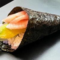 Yellowtail Roll · Consuming raw or undercooked meats, poultry, seafood, shellfish, or eggs may increase risk o...