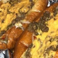 Philly Cheesesteaks · Philly Cheesesteaks served with loaded seasoned fries