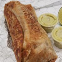 Burritos Lunch · Favorite. With choice of meat, served with beans, rice, cheese, lettuce, tomato, avocado, an...