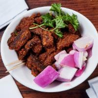 Suya*** · Authentic Nigerian grilled beef dusted with Suya*** spice. ***ALLERGY WARNING: SUYA SPICE CO...
