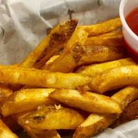 French Fries · Seasoned deep fried potatoes.
